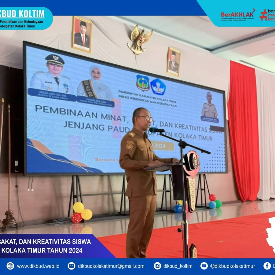 Meningkatkan Kreativitas Sejak Dini: Dinas Pendidikan Kolaka Timur Gelar Lomba Kreativitas Siswa PAUD